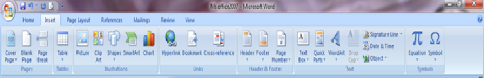 Ms-Word Ribbon